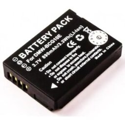 Bateria para câmara compatível com Leica BP-DC7E / Panasonic DMW-BCG10E 3.7V 890mAh 3.3Wh Li-Ion