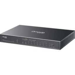 TP-Link ES210GP - Switch 10P (9x Gigabit 8x PoE+) +1 SFP Combo Easy Managed c/ gestão Omada p/desktop ou rack