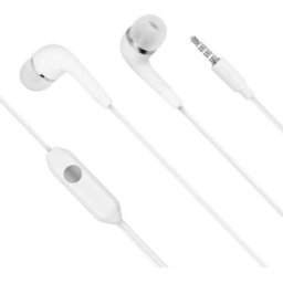 Krüger&Matz; B4 - Auriculares In-Ear com microfone Jack 3.5mm - branco