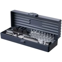 PCWork PCW08H - Conjunto de chaves de precisão e ferramentas de abertura de telemóveis [25 pcs]