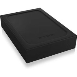 ICY BOX IB-256WP - Caixa para disco rígido SATA III 2.5'' c/ USB-A 3.0 e capa protetora em silicone