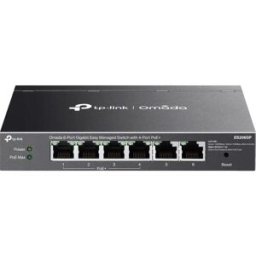 TP-Link ES206GP - Switch 6P (4x PoE+) Gigabit Gerenciável 65W