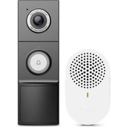 TP-Link TAPO D235 - Kit de videoporteiro inteligente WiFi 2K 5Mpx 180º sem fio a bateria - IP66