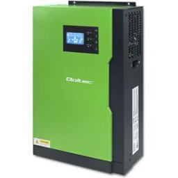 Qoltec 53886 - Inversor híbrido 24V 3.5kW c/ controlador MPPT 100A