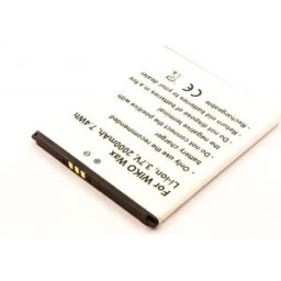 Bateria para telemóvel compatível com WIKO Wax 3.7V 2000mAh 7.4Wh Li-Ion