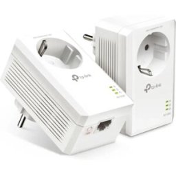 TP-Link TL-PA7017P KIT - Kit 2 Adaptadores PowerLine AV1000 Gigabit c/ PassThrough