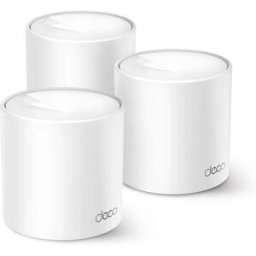TP-Link DecoX10(3-pack) - Sistema Mesh Wi-Fi 6 AX1500 - (Pack 3 Unid.) [520m²]