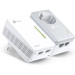 TP-Link TL-WPA4226 KIT - Kit 2 Adaptadores Powerline 600Mbps c/ AP Wireless (1x WPA4220 + 1x PA4020P)