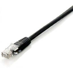 CABO REDE EQUIP CAT6 0.5M PRETO