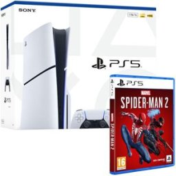 Sony PS5 SLIM 1TB + SPIDER MAN 2