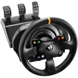 Volante TX Racing Wheel Leather Edition Xbox One/ PC (Preto) - THRUSTMASTER