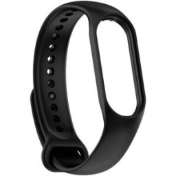 Pulseira Silicone Compatível c/ Xiaomi Mi Band 7 (Preto)