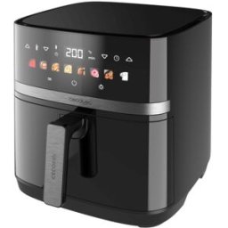 Fritadeira Air Fryer Cecofry&Grill Duoheat 8000 8L 2200W (Preto) - CECOTEC
