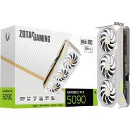 Placa Gráfica NVIDIA Geforce RTX 5090 "Blackwell" Solid OC White Edition 32GB GDDR7 DLSS4 - ZOTAC