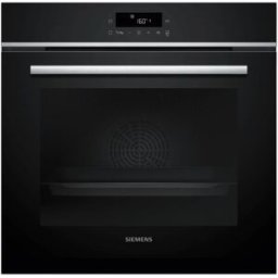 Forno de Encastre iQ300 HB572AES4 71L 3600W (Preto) - SIEMENS