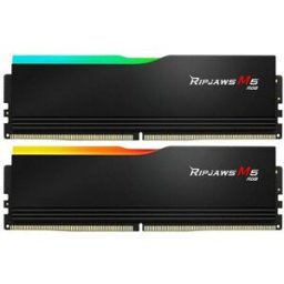 Memória RAM UDIMM Ripjaws M5 Series RGB 64GB (2x32GB) DDR5-6400MHz (Intel XMP) CL32 - G.SKILL