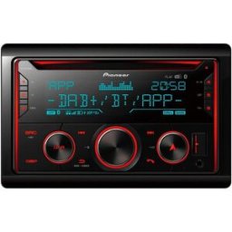 Auto Rádio CD 2DIN RDS AM/FM 4x 50W MOSFET USB/AUX/Bluetooth - PIONEER