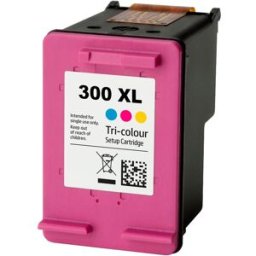 Tinteiro Reciclado HP nº300 XL Cores (CC644EE)