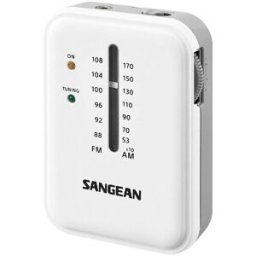 Mini Rádio Portátil FM/AM Sr-32 (Branco) - SANGEAN