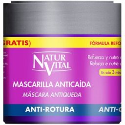Naturvital Máscara ANTI-QUEDA tratamento capilar anti-quebra 500 ml