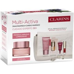 Clarins MULTI-ACTIVE Jour Peaux Sèches Estuche 5 pz