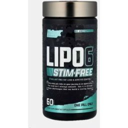 NUTREX LIPO 6 STIM-FREE 60 CAPSULAS