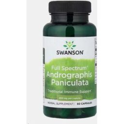 SWANSON FULL SPECTRUM ANDROGRAPHIS PANICULATA 400mg 60 CAP