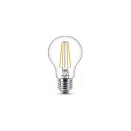 Philips lâmpada LED E27 filamento luz quente 7W 60W