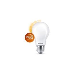 Philips lâmpada LED E27 fosca luz quente regulável 3,4W 40W
