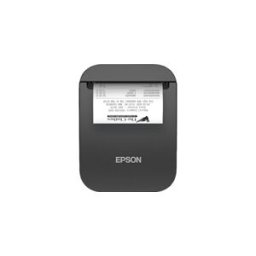 Epson TM-P80II impressora portátil de recibos preta com Bluetooth e USB