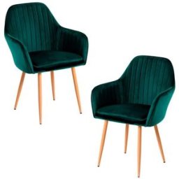 Presentes Miguel Pack 2 Cadeiras Chic - Verde