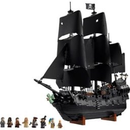 Icons: Barco Pirata do Capitão Jack Sparrow - LEGO