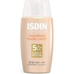 Isdin Fotoprotector fusion water color SPF50 #light