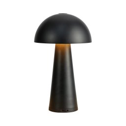 Markslöjd 108655 - Lâmpada recarregável LED dimerizável FUNGI LED/1,5W/5V IP44 preta