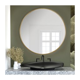 Baltica Design - Espelho de parede TINY BORDER Ø 60 cm dourado