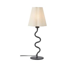 Markslöjd 109171 - Lâmpada de mesa VEYA 1xE14/40W/230V linho/preto