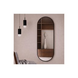 Baltica Design - Espelho de parede TINY BORDER 140x60 cm preto
