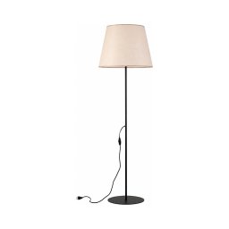 Candeeiro de pé MARTINA 1xE27/15W/230V preto/branco