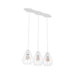 Lustre LED suspenso por cabo BRYLANT 3xE27/60W/230V branco