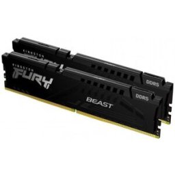 Memória RAM Kingston FURY Beast 64GB 2x32GB DDR5 5600MHz CL40 Intel XMP Preto