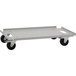 CEMO Carrinho rolante , LxA 800 x 150 mm, capacidade de carga 240 kg, Carrinho rolante, LxA 800 x 150 mm, capacidade de carga 240 kg. Adequado para armários de carregamento e armazenamento de baterias. Para facilitar a deslocação no edifício e a evacuação
