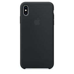 Capa de Silicone Preta iPhone XS Max
