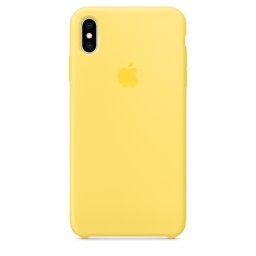 Capa de Silicone Amarela iPhone XS Max