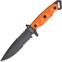 Halfbreed Blades Medium Infantry Knife Gen-2 - Orange, PS, Sheath, K340
