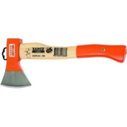 Machado de campismo com pega curva para madeira de freixo 400 mm 1,25 kg - Embalagem individual Bahco HGPS-1.0-400-WB