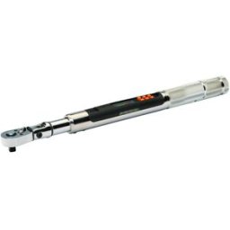 Chave dinamométrica digital e de ângulo fina com memória/USB e cabeça de roquete fixa de 7-135 Nm Bahco TAWM38135M