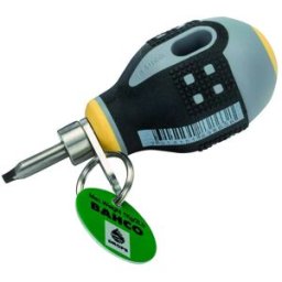 Chave parafusos tipo coto ERGO™ p/parafusos fenda c/bucha segurança Bahco TAHBE-8350