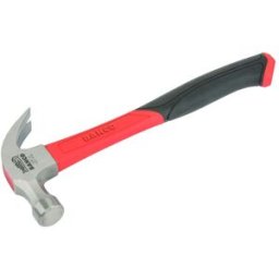 Martelo de carpinteiro curvado com pega de borracha - 8 oz Bahco 428F-8