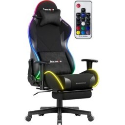 Cadeira Gaming RGB Force 5.7 (Preto) - HUZARO