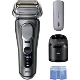 Máquina de Barbear Series 9 Pro+9675cc (Cinzento/Prateado) - BRAUN
